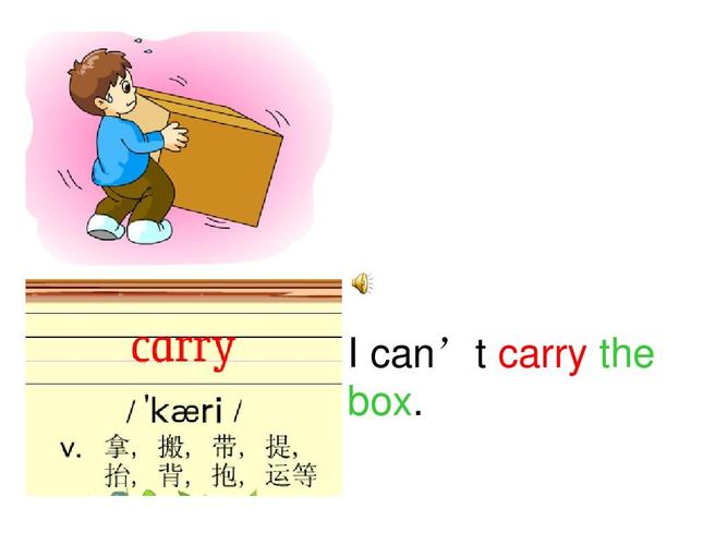 carbot英文怎么读