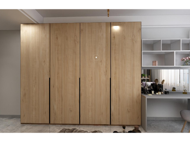 实木颗粒板和密度板做柜门的相关图片